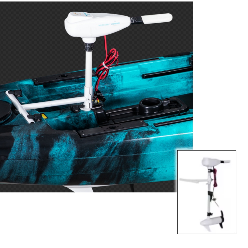 Fishing Kayak Trolling Motor - มอเตอร์ไฟฟ้า LSF 36lbs/46lbs 12V สำหรับเรือคายัคตกปลาแบบใช้ใบพัดและคันเหยียบ อุปกรณ์เสริมสำหรับการพายเรือคายัค