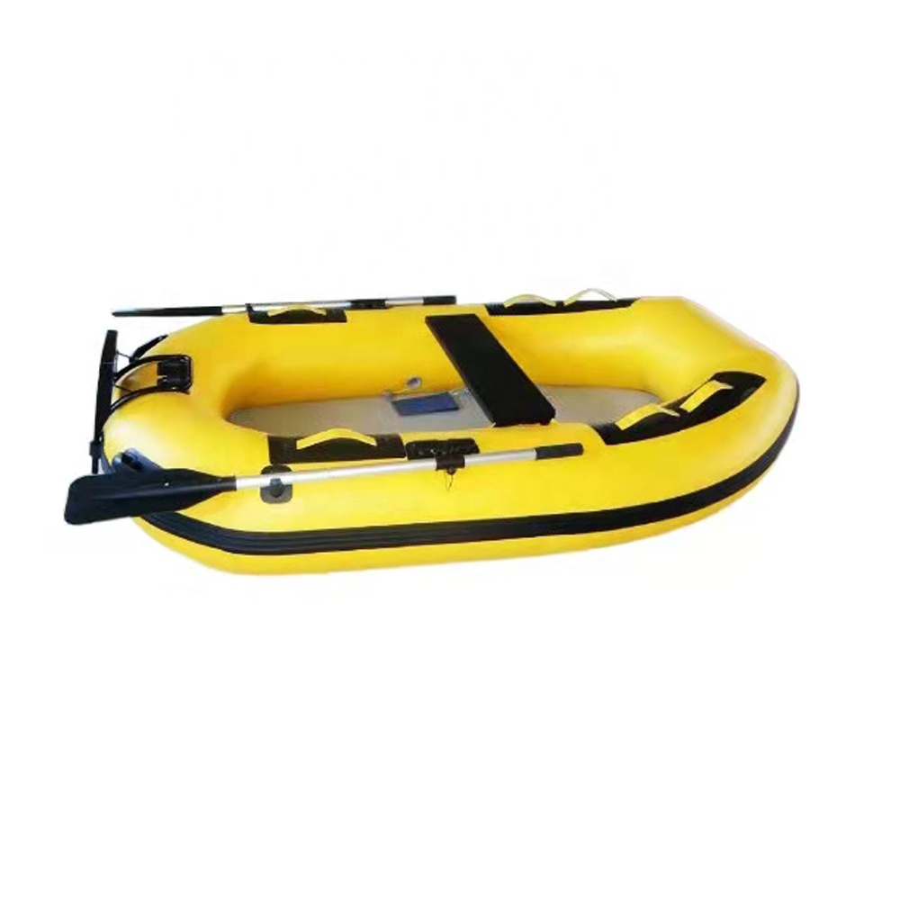 Fishing Kayak Inflatable - กลางแจ้งขายร้อน 2 คนตกปลาเรือพายเรือ DROP Stitch วัสดุตกปลา