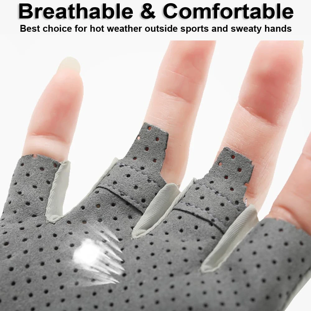 1 คู่ Fingerless ขับรถ/ตกปลา/เ - Fishing Kayak Paddle บทวิจารณ์และราคา