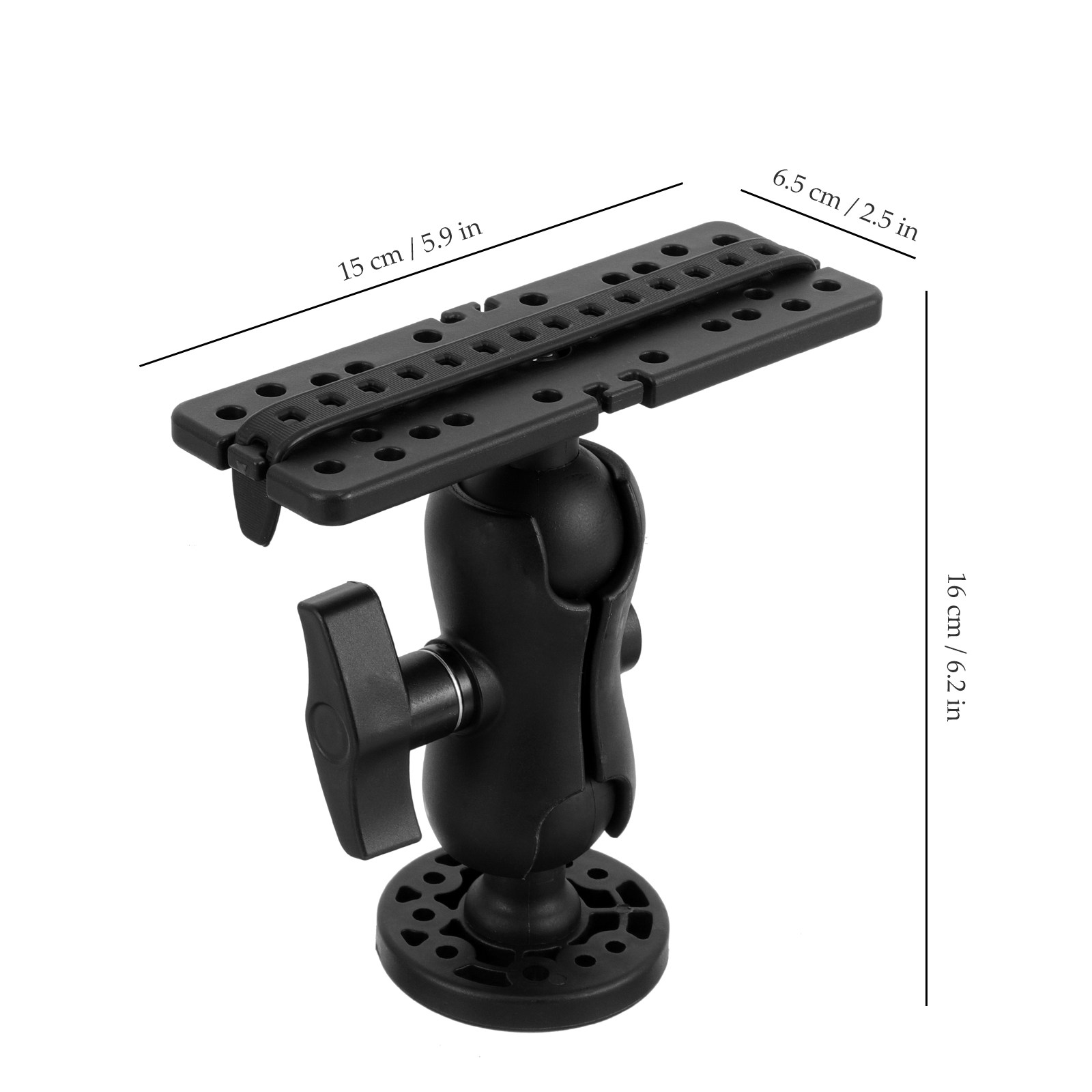 ขายึดเครื่องหาปลาคุณภาพสูงสำหร - Fishing Kayak Fish Finder Mount บทวิจารณ์และราคา