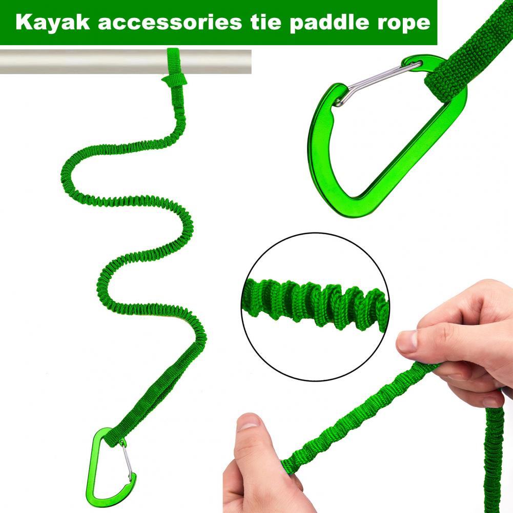 เชือกพายเรือคายัค100ซม. สายรัด - Fishing Kayak Paddle Leash บทวิจารณ์และราคา