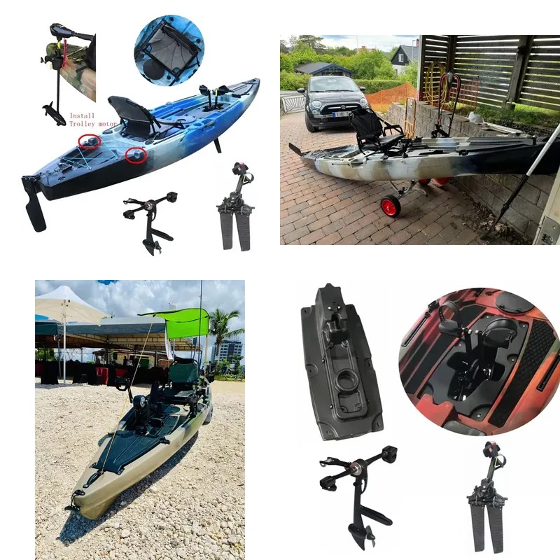 มอเตอร์ไฟฟ้าแบบแป้นเหยียบเดี่ย - Fishing Kayak Seat บทวิจารณ์และราคา